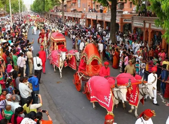 Golden Triangle Tour With Gangaur Festival